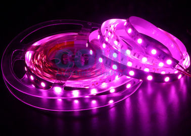 Đèn LED dải 5050 Màu hồng 25000K, 12/24 Volts Đèn LED dải 12mm FPC