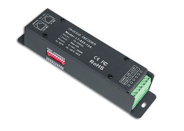 Bộ điều khiển giải mã LED DMX 1CH 12A 0 ~ 10V làm mờ CV với ổ cắm RJ45 DMX512