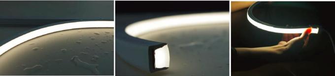 Đèn LED dây neon dưới nước, Đèn băng neon kích thước nhỏ chống tia UV PVC trắng ngà 3