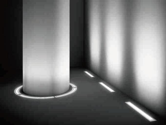 Đèn LED Inground hình tròn 18W 27W dùng cho chiếu sáng kiến ​​trúc / cảnh quan 2