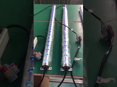 IP68 Đèn LED tuyến tính dưới nước Máy rửa tường 24W RGBW DMX512 có thể lập trình